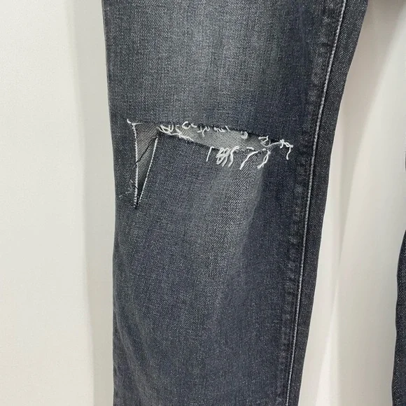 Hudson Jeans Holly High Rise Straight in Washed Black Size 33 NWT - Picture 4 of 10